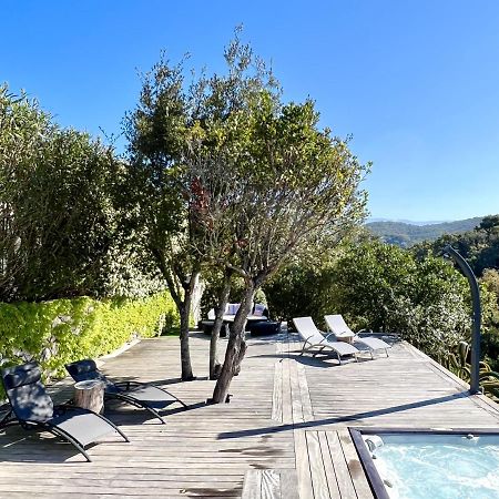 F2 Avec Jacuzzi, Petanque, A 3 Min Mer, Dans Grande Propriete Портисьо Экстерьер фото